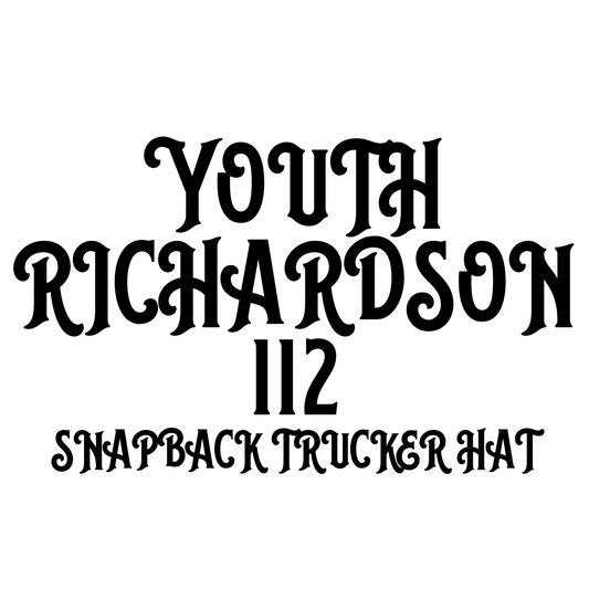 Youth Richardson 112 with Custom Patch