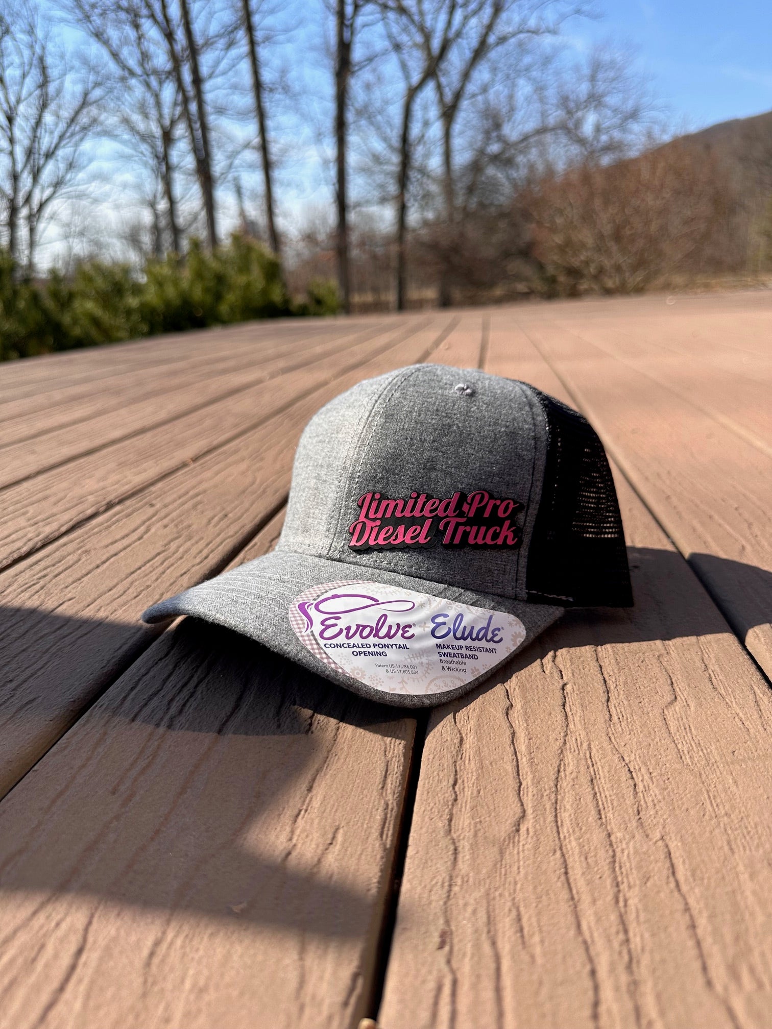 Women's Limited Pro Diesel Truck Pink Patch Hat